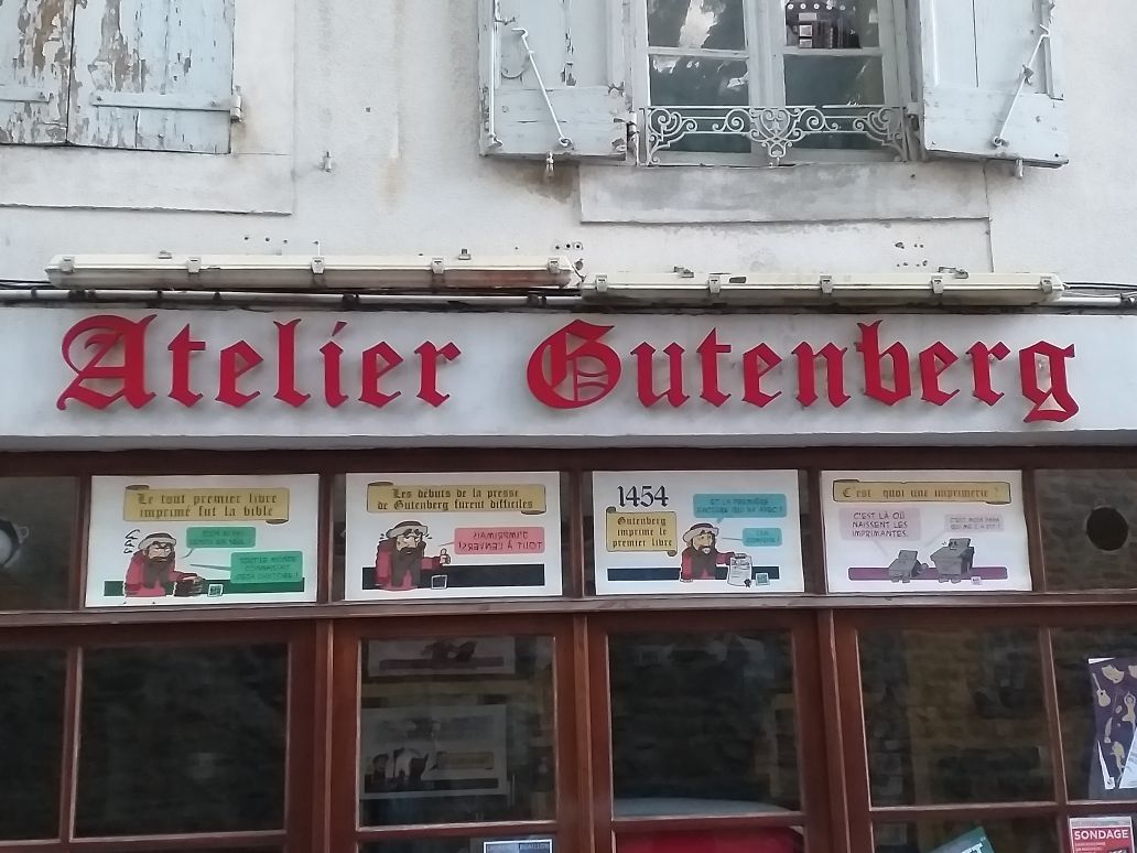 Atelier gutenberg